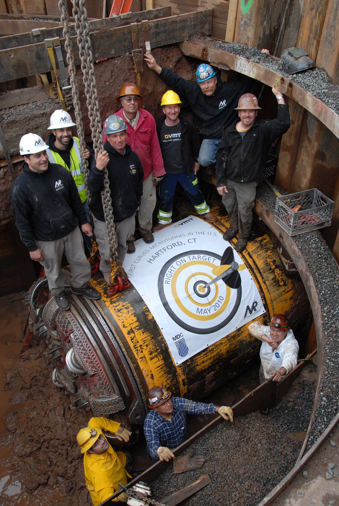 1st Curved Microtunnel Project Completed in Connecticut Trenchless