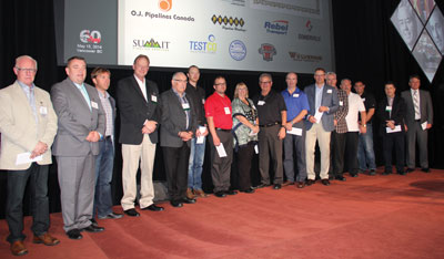 afety Participants: Pictured here, at the 2014 60th PLCAC Annual Convention, are Regular Member representatives of companies that participated in the James L. Abraham PLCAC Safety Awards Program.