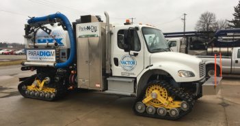 Air-only Configuration, Mattracks Options Available for Vactor HXX Paradigm Vacuum Excavator Vactor Paradigm tracks