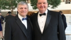 Mike Willmets, NASTT executive director, with Jim Rankin, NASTT Chair Award for Lifetime Service award honoree.