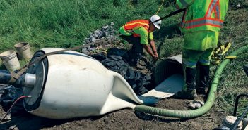 NovaForm PVC Liner Used to Rehab a Culvert in Ontario PVC liners