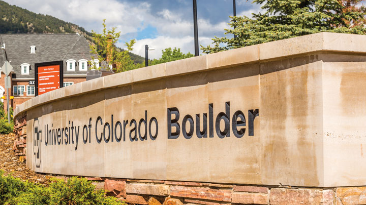 university-colorado-boulder-sign University of Colorado Boulder