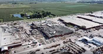 Vermeer Sustains Extensive Damage Following Tornado