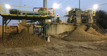 Trenchless Technology Tech Forum: Slurry Handling for Tunneling Projects Clean Slurry Technology Southland Setup