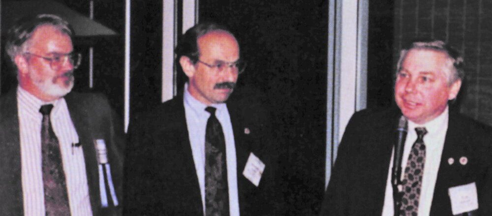Tom Iseley and Bernie Krzys