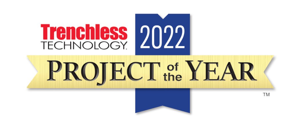 2022 Trenchless Technology Project of the Year Award Logo