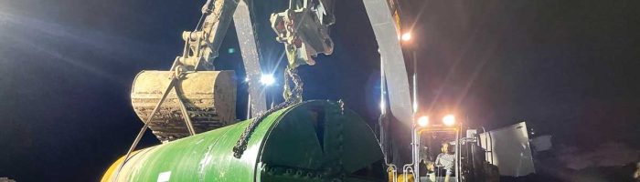 auger boring at O'Hare