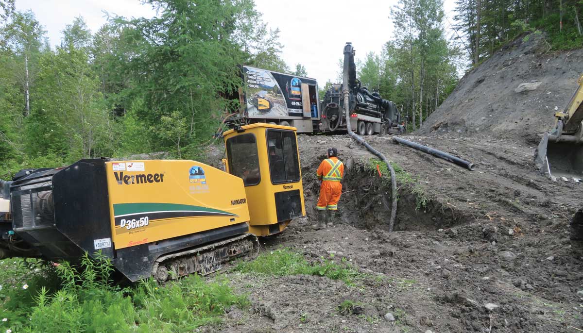 HDD gold exploration in Quebec