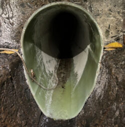 Omega Cipp Lining an Egg Shaped to Circular Transition Pipeline with UV CIPP ...