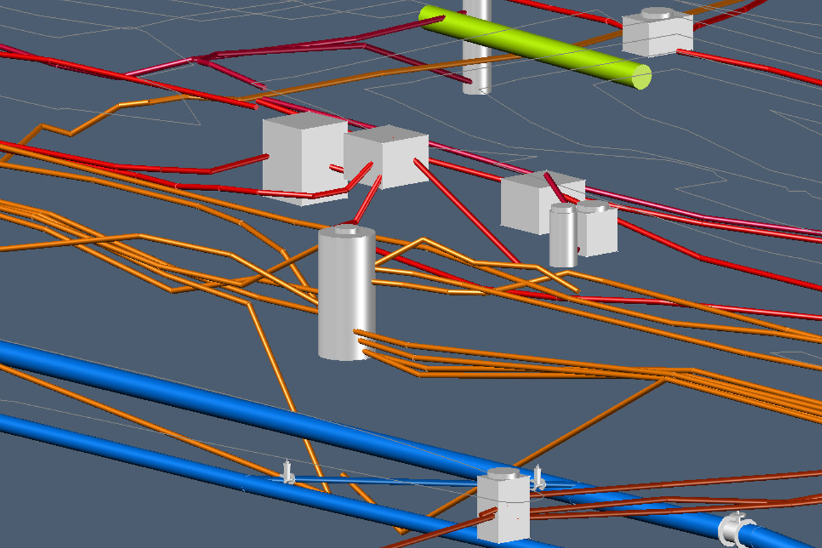 Variation of e-depths in utilities