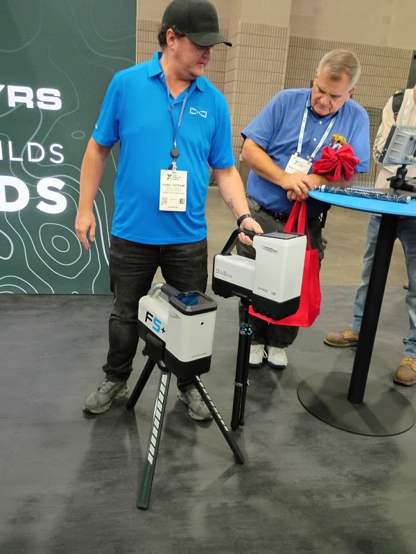Kam Thorum explains the features of the new Digitrak Ares.