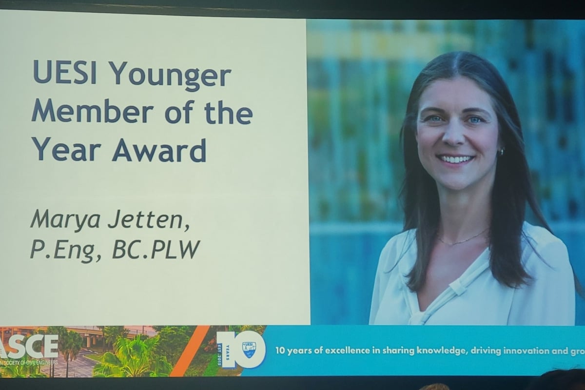 Marya Jetten Younger Member of the Year UESI 2025