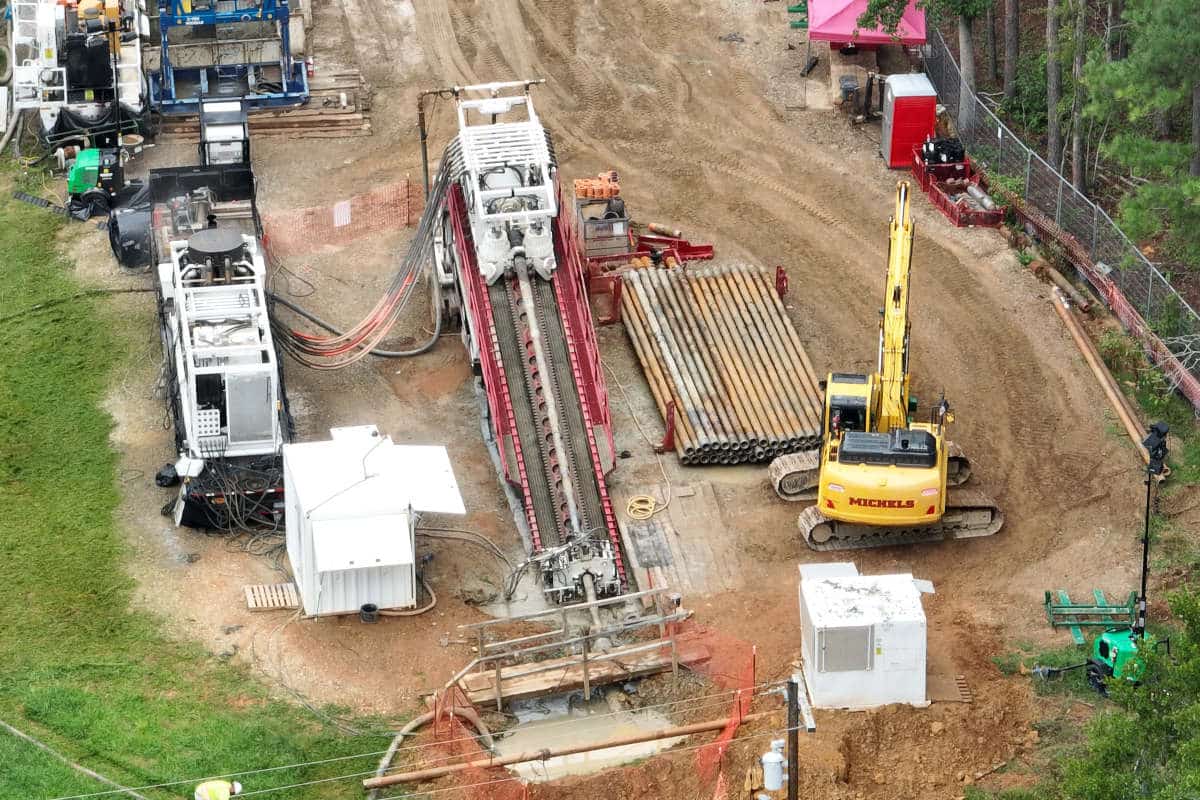 Michels HDD work for Charlotte Water