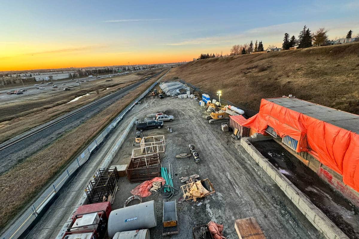 Nose Creek Sanitary Sewer Microtunnel