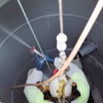 Manhole Spray Application