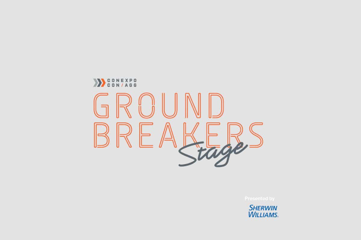 CONEXPO-CON/AGG Ground Breakers Logo