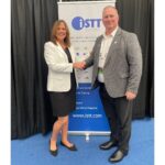 Sheila Joy, NASSCO executive director, and Trevor Gosatti, ISTT executive director
