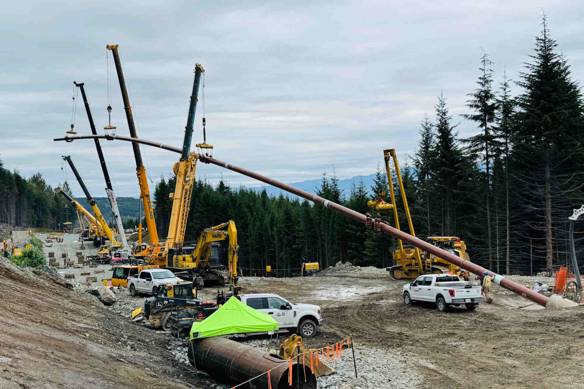 CCI provided Geotechnical Investigation, Trenchless Design and Trenchless Construction Inspection for the Cedar LNG Pipeline project. 
