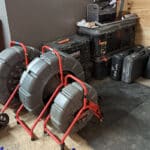 Novalining lateral inspection cameras