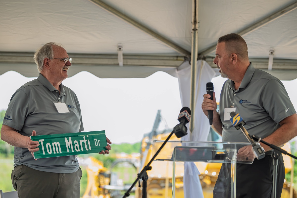Tom Marti receives an incredible honor