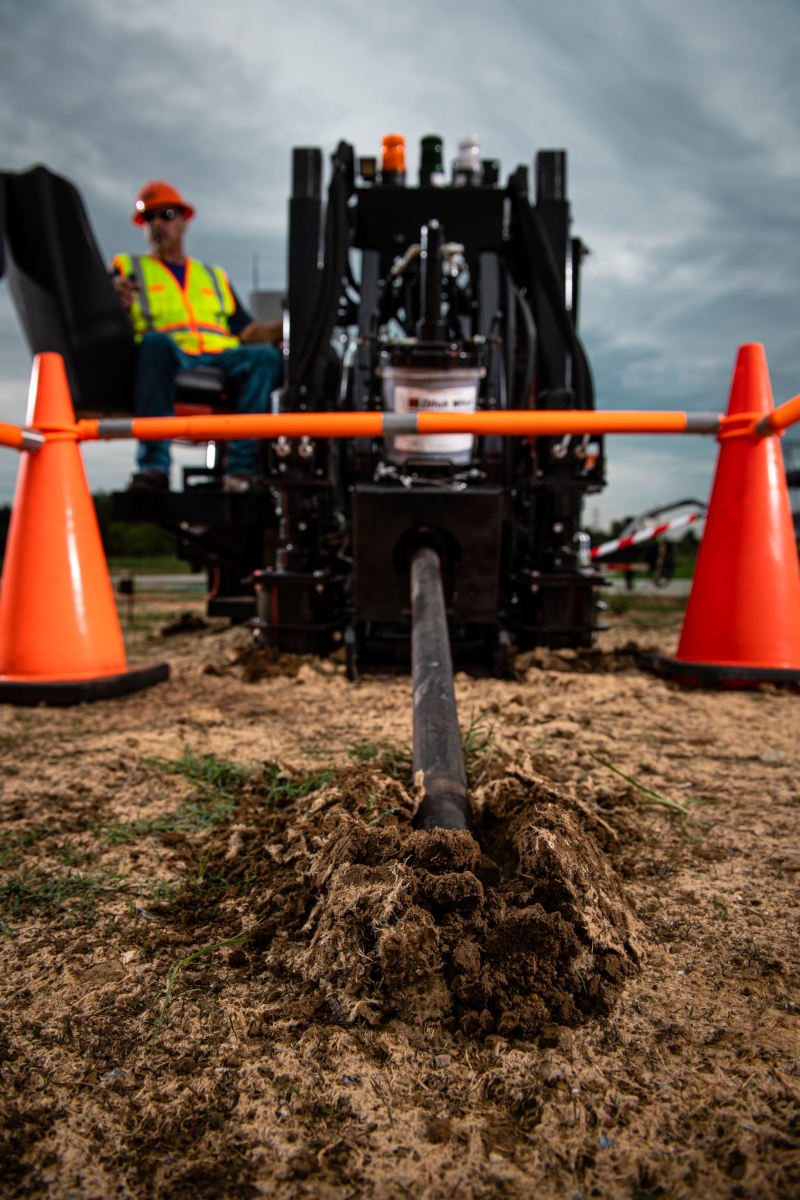 Ditch Witch JT24 in action